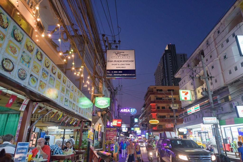 Dragon Boutique Apartment Pattaya Eksteriør billede